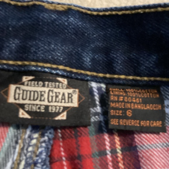 Ladies Flannel Lined Blue Jeans - Picture 5 of 7